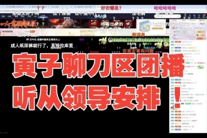 寅子聊刀区户外团播：我对这东西不感兴趣，如果领导要求了我就去 配图