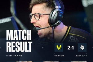 史上最没悬念的让一追二！Zywoo关键三杀挽狂澜 VIT战胜G2 配图