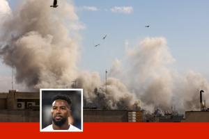 海地国脚讲述逃离伊朗：刚上飞机轰炸就开始 看到火箭弹突然落下 配图