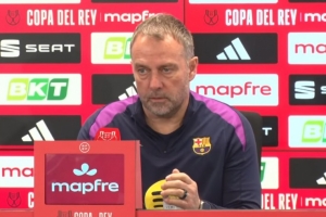 弗里克:会以零封马竞为目标开始比赛 阿劳霍可以上场 配图