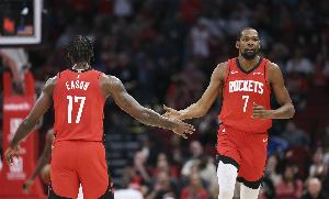 2月攻防均效率联盟前十球队：火箭/雷霆/马刺/森林狼/绿军/尼克斯 配图