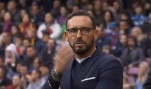 赫塔费主帅：为客场战胜皇马感到骄傲，大家都看到了吕迪格的膝撞 配图