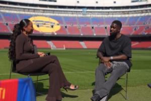 乌姆蒂蒂谈诺坎普奇迹:内马尔赛前还在跳舞 说要进2个然后做到了 配图