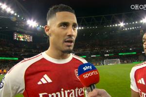 萨利巴:能在主场赢球很高兴,上次头球破门还是一年前 配图