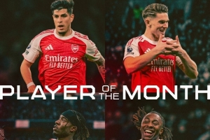 阿森纳2月最佳球员候选：因卡皮耶、约克雷斯、马杜埃凯、埃泽 配图