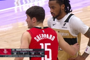 不止是个射手！谢泼德本场已送出6次抢断 创生涯单场纪录！ 配图