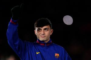 佩德里:首回合上半场马竞完全压制了我们 球队有机会扭转局面 配图