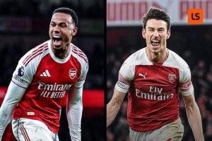 超越科斯切尔尼，加布25球成阿森纳队史英超参与进球最多中卫 配图