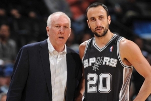 德隆:吉诺比利肯定不是角色球员 他不是超巨但他是球星 配图