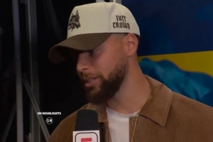 库里:只要全员健康 勇士有实力在季后赛中击败任何对手 配图