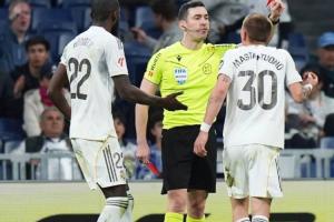 怒喷裁判染红!TA:马斯坦托诺可能被禁赛1-2场,皇马计划上诉 配图