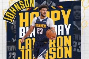 三十而立!掘金官方祝卡梅隆·约翰逊30岁生日快乐! 配图