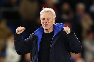 莫耶斯:埃弗顿不再被看作是保级队,现在想在英超取得连胜非常难 配图