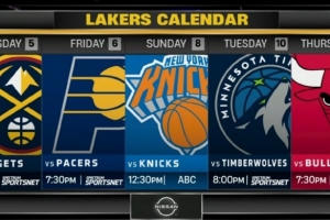 强度如何？湖人后续5场对手：掘金 步行者 尼克斯 森林狼 公牛 配图