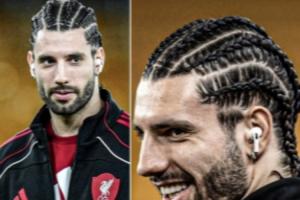 新发型新气象！对阵狼队赛前，索博斯洛伊全新辫发造型出镜 配图