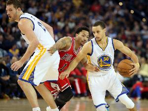 蒂格：罗斯比库里难防 罗斯看你一眼然后一个加速变向就到篮下了 配图