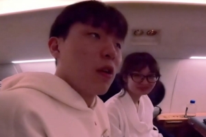 克林根&杨瀚森全明星赛出发Vlog  小杨携女友出镜 乘坐私人飞机 配图