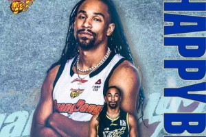 真挚的祝福！祝广东男篮外援萨林杰34岁生日快乐！ 配图