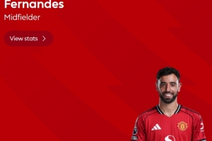 助攻+8次关键传球,英超官方:B费当选曼联1-2纽卡全场最佳球员 配图