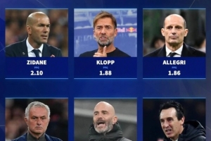德转列皇马新帅6位潜在候选人：穆里尼奥、齐达内、克洛普在列 配图
