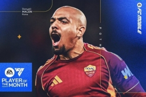 4场4球，意甲官方：罗马前锋马伦当选联赛2月最佳球员 配图