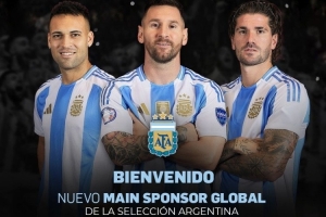 官方：谷歌Gemini成为阿根廷队全球主要赞助商 配图