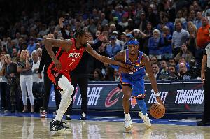 谁排的？雷霆打了64场一枝独秀 火箭&活塞&魔术仅打60场！ 配图