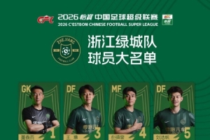 浙江队新赛季名单：5外援领衔，王钰栋改穿11号 配图