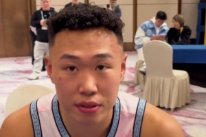 贺希宁：感谢郭指导给我重返国家队的机会 结果对得起付出的努力 配图