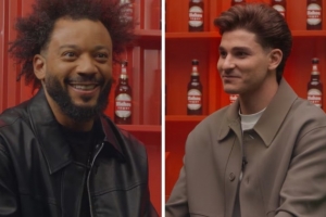 马塞洛、阿尔瓦雷斯谈模范球员：姆巴佩、维尼修斯、格列兹曼 配图