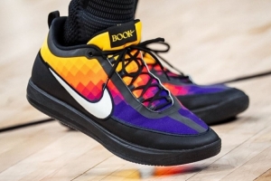 格纹渐变!太阳官方晒出布克新球鞋Book 2 “The Valley” 配图