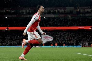 1-0击败布莱顿，阿森纳近10个赛季英超首次有两名球员单场12+解围 配图