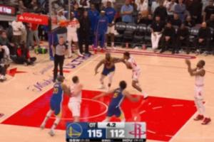 这下难了！杜兰特第一罚不中 第二罚想故意不中结果打板命中！ 配图