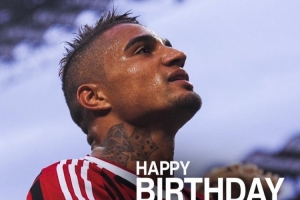 米兰祝凯文·博阿滕39岁生日快乐:依然在我们心中太空漫步 配图