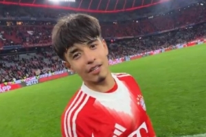 拜仁小将首秀感言：能为拜仁这样最好的俱乐部效力，我非常荣幸 配图