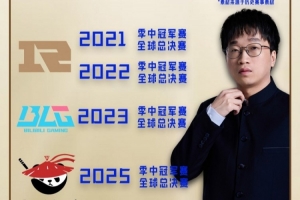 LPL官方统计Tabe带队进入国际赛事一览：21、22年曾两度捧杯 配图