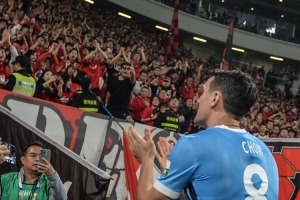 周定洋社媒:百感交集的一场比赛,在成都的回忆会长久珍藏 配图