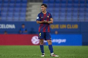 每体：巴萨将在本轮西甲后直接飞英国，两名巴萨B队后卫随队出征 配图