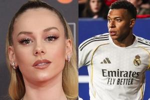 八卦博主：姆巴佩正与西女星爱珀斯托交往 昨日二人酒吧彻夜接吻 配图