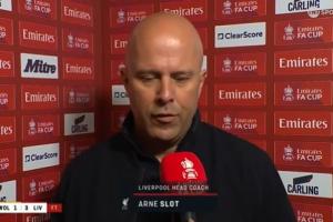 斯洛特:3天前狼队只有1次机会却进了2球 罗伯逊传射破局非常关键 配图