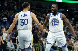 队危速归！追梦：高低位配合非常有用 尤其是当库里在场时 配图