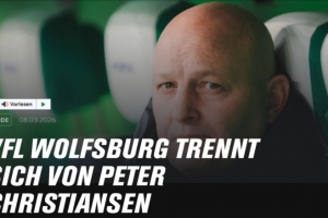 官方:因成绩未达预期,沃尔夫斯堡解雇体育总监克里斯蒂安森 配图