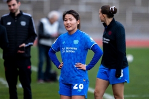 沈梦露伤愈复出替补登场，时隔354天再次为勒沃库森女足出战 配图