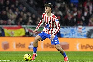 马竞官方：门多萨右脚踝中度扭伤，复出时间视康复情况而定 配图