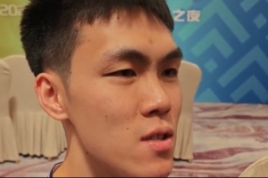 庞峥麟：在国家队学到了很多 老大哥们都帮助我 贺希宁指导我最多 配图