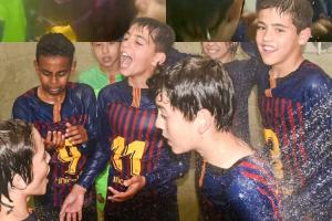 从小一起踢到大！亚马尔、贝尔纳尔、库巴西儿时庆祝视频走红网络 配图