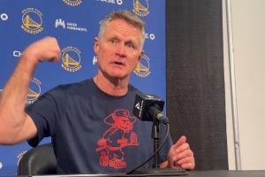 科尔:我对SGA没意见 我对规则有意见 大家都像哈登SGA一样勾手臂 配图