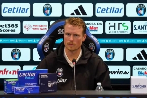 比萨主帅：我们前50分钟踢得很好，只要理论上有可能就会努力保级 配图