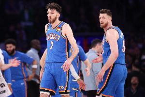 明天雷霆迎战掘金 切特&卡鲁索存疑 米切尔复出 哈滕&杰伦威缺阵 配图