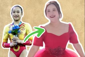 退役后胖50斤！26岁体操世界冠军范忆琳：退役后吃很多，没人管了 配图